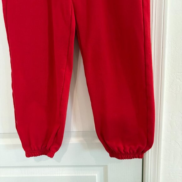 Old Navy Extra High Waisted So Comfy Jogger Sweatpants Red Size Medium Petite - Picture 6 of 7